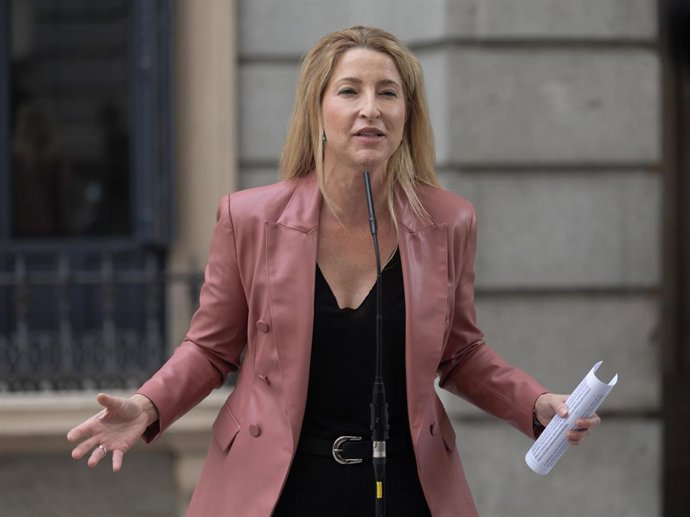 Archivo - La diputada de Ciudadanos (Cs) en el Congreso, María Muñoz Vidal