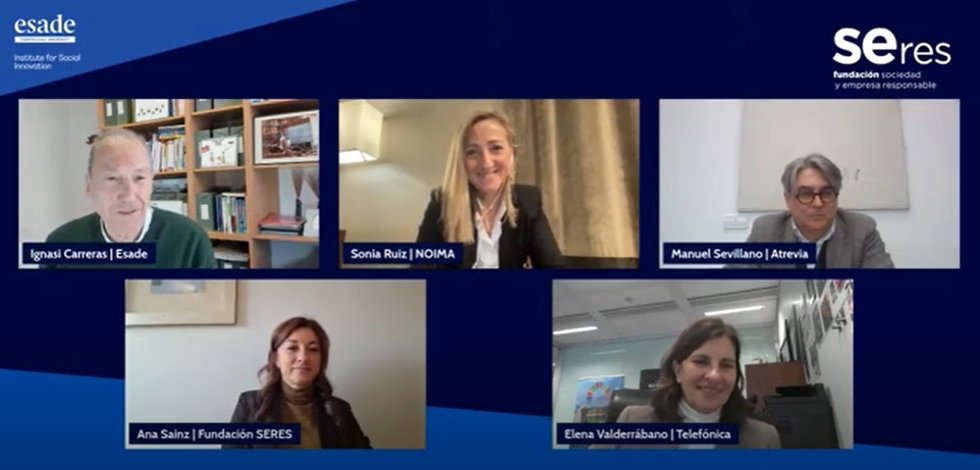 Ciclo De Conferencias Esade  Fundación SERES. Celebración Del  Webinar Greenwashing: Cómo Identificar Y Erradicar Esta Práctica