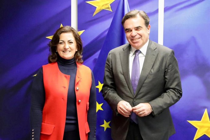 Andreu presenta al vicepresidente de la Comisión Europea los principales hitos de Enorregión y Valle de la Lengua