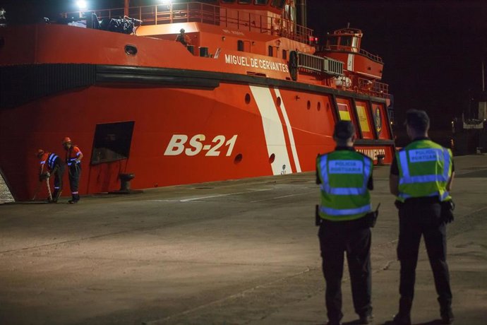 Archivo - Una embarcación de Salvamento Marítimo