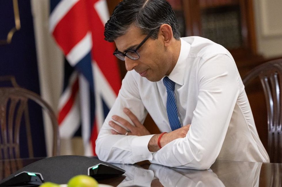 El primer ministro británico, Rishi Sunak