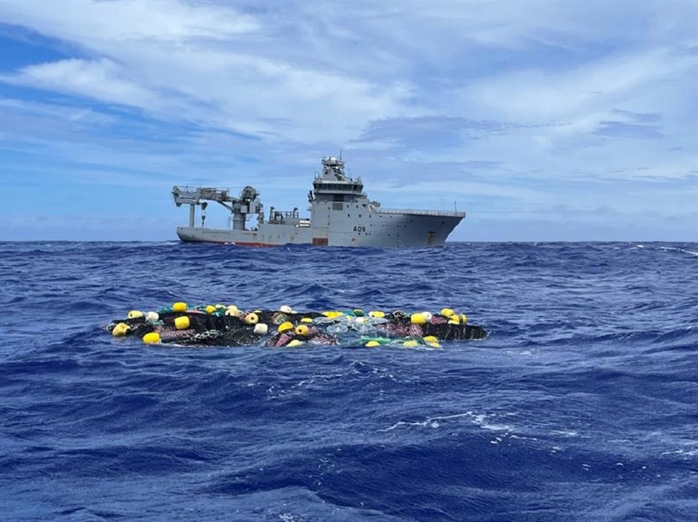 Operación contra la droga por parte de las autoridades de Nueva Zelanda en el océano Pacífico