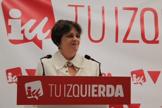 La diputada de IU, Henar Moreno
