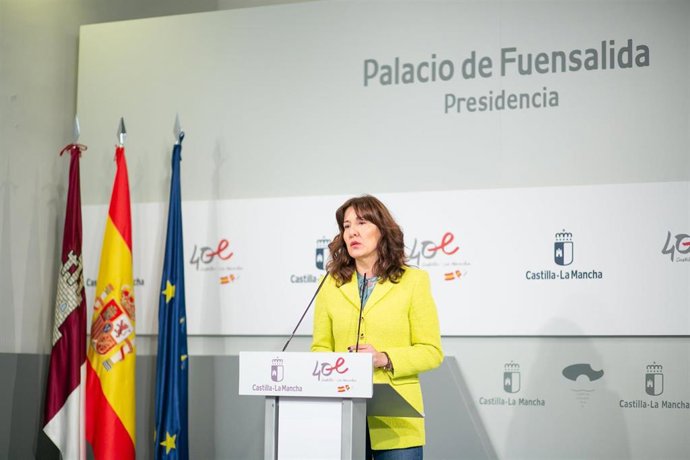 La consejera de Igualdad y portavoz del Gobierno de C-LM, Blanca Fernández