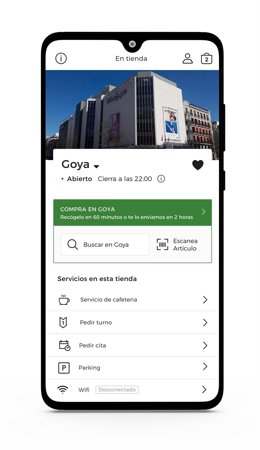 App de El Corte Inglés