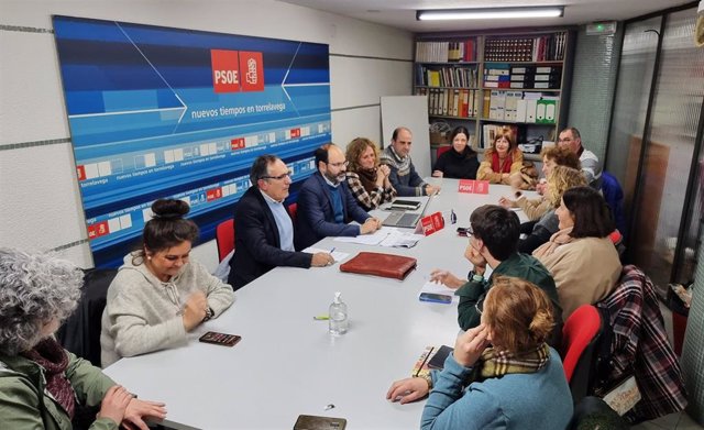 Reunión de la Comisión Ejecutiva Municipal del PSOE de Torrelavega