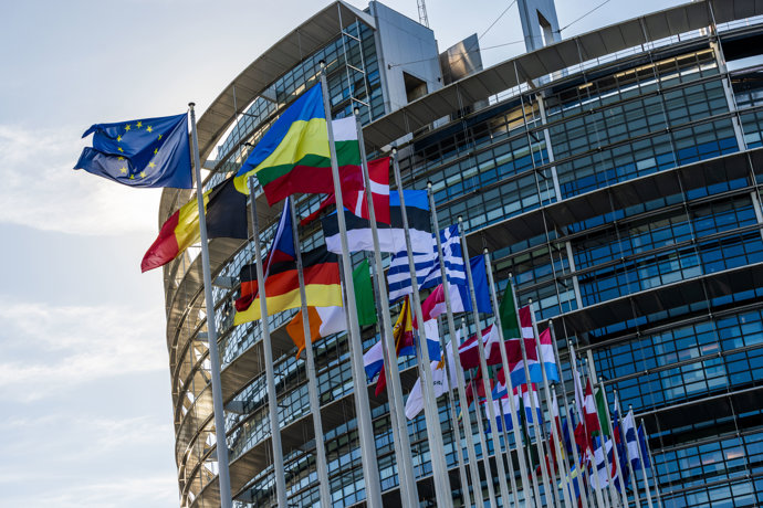 Sede del Parlamento Europeo en Estrasbugo. Philipp von Ditfurth/dpa