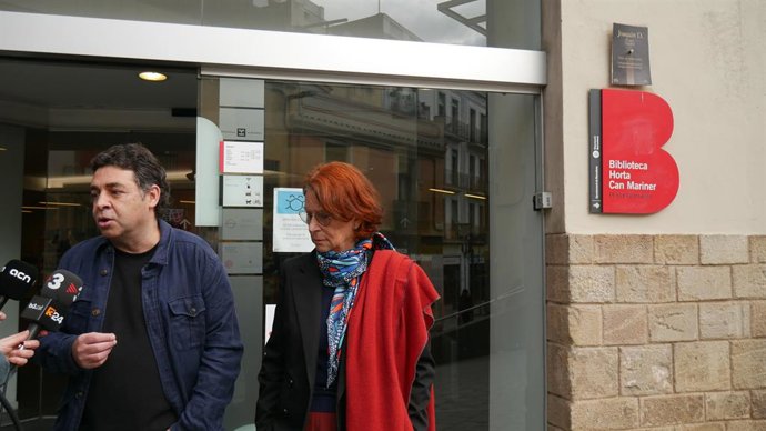 El Síndic de Greuges de Barcelona, David Bondia, i la Síndica de Greuges de Catalunya, Esther Giménez-Salinas