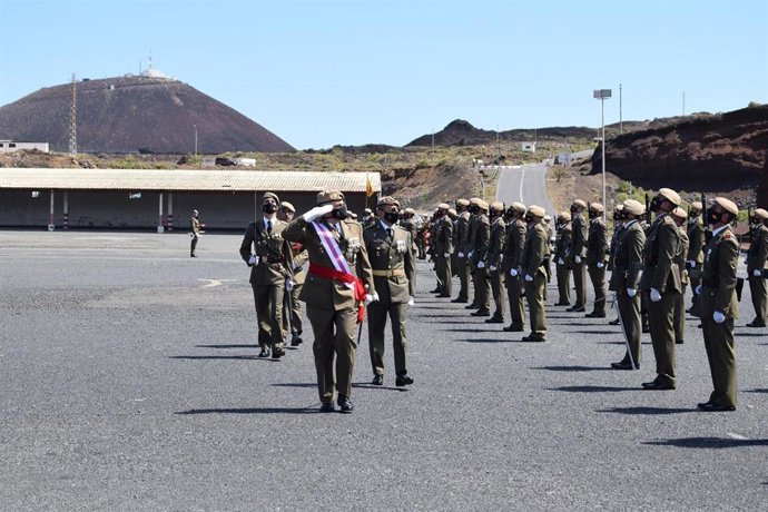 Archivo - 448 aniversario del Regimiento de Infantería 'Canarias'  50