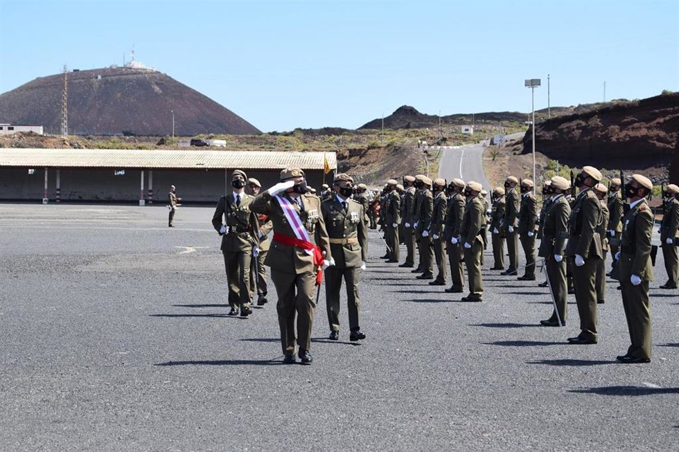 Archivo - 448 aniversario del Regimiento de Infantería 'Canarias' 50