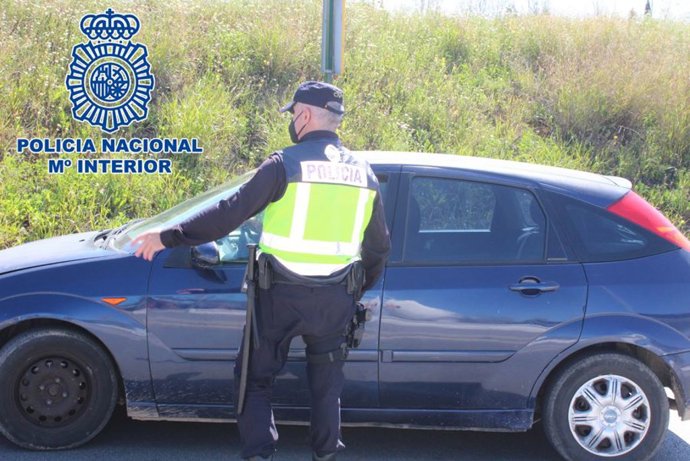 Agente de Policía Nacional en la provincia de Granada