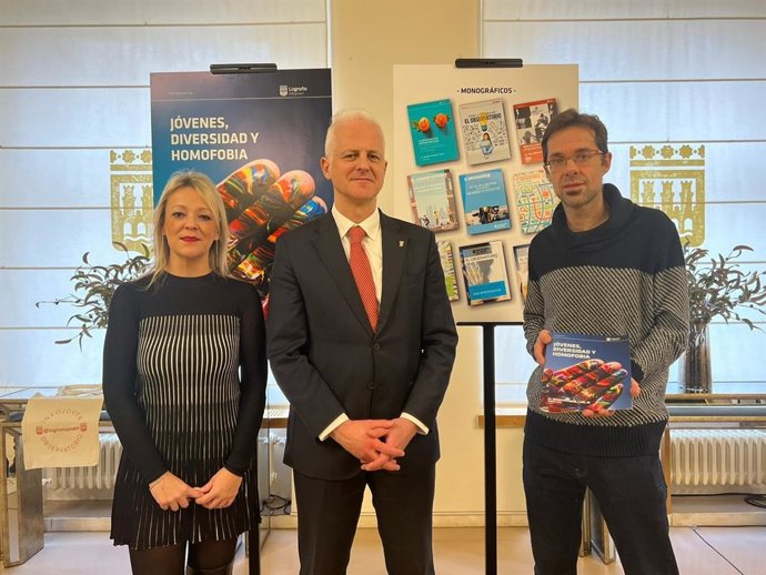 Presentación del informe 'Jóvenes, diversidad y homofobia' del Observatorio de la Juventud de Logroño