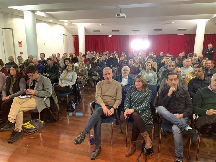 Unai Sordo y Vicente Andrés, hoy en Zamora.
