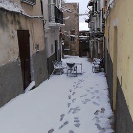 La neu cau a Vistabella del Maestrat