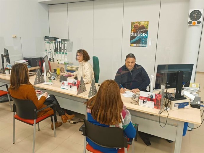 Servicio a Empresas del SAE en Huelva.
