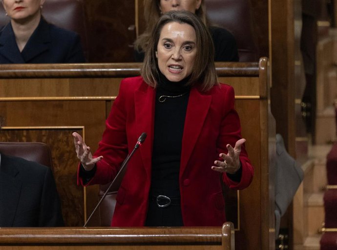 Archivo - La portavoz parlamentaria del PP en el Congreso, Cuca Gamarra