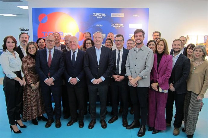Presentación en Zaragoza del Tour del Talento 2023, organizado por Fundación Princesa Girona.