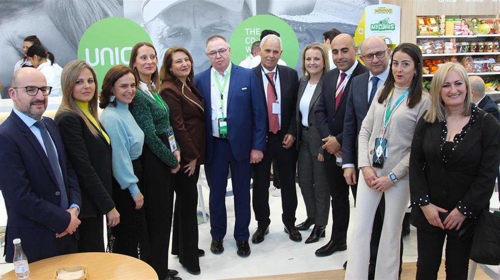 Representanción institucional y empresarial de Almería en Fruit Logística en Berlín.