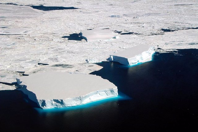 Barrera de hielo en el Mar de Weddell