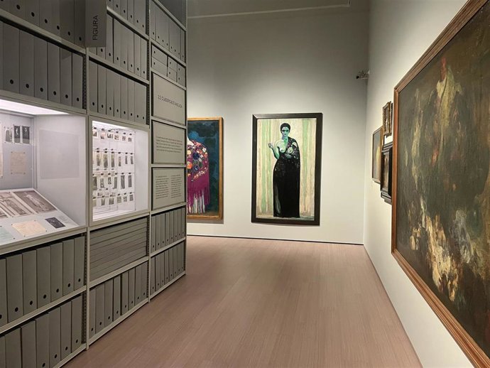 Exposición 'Anglada Camarasa. El archivo premeditado' en el MNAC