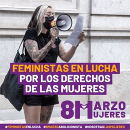 Lema del Movimiento Feminista de Madrid para el 8M 2023
