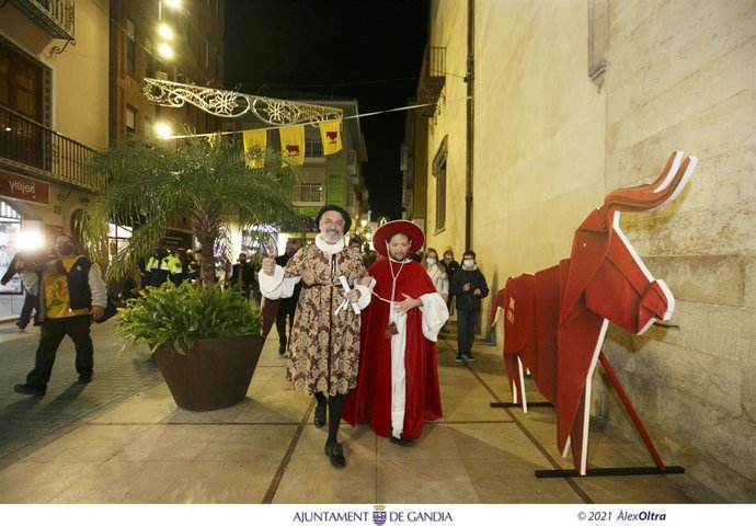 Archivo - Gandia (Valencia) recibe una subvención de 160.000  para potenciar la ruta turística de los Borja