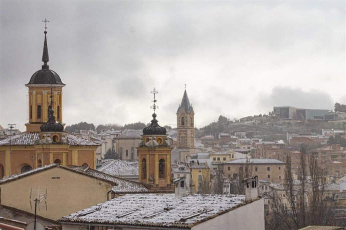 Nieve en Cuenca.