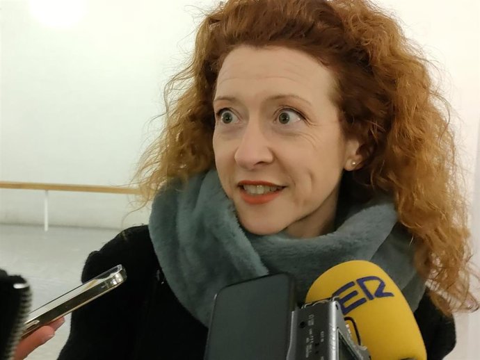 La Primera Teniente De Alcalde De Salamanca, Ana Suárez, Este Jueves En Atención A Los Medios De Comunicación En Salamanca.