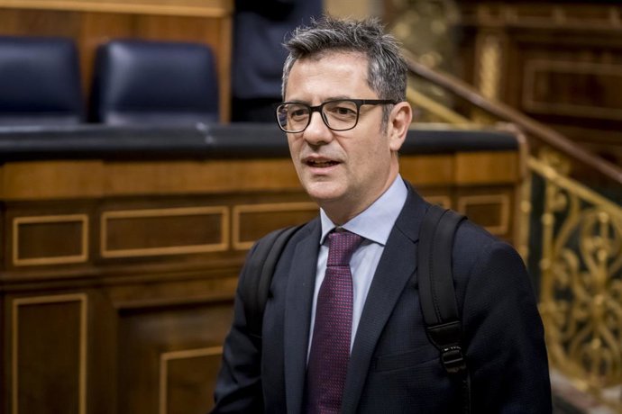 El ministre de Presidncia, Relacions amb les Corts i Memria Democrtica, Félix Bolaños