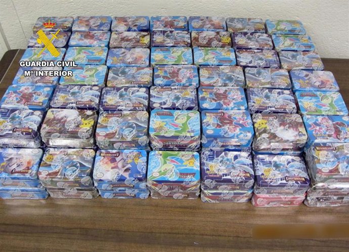 Imagen de juguetes incautados en la operación