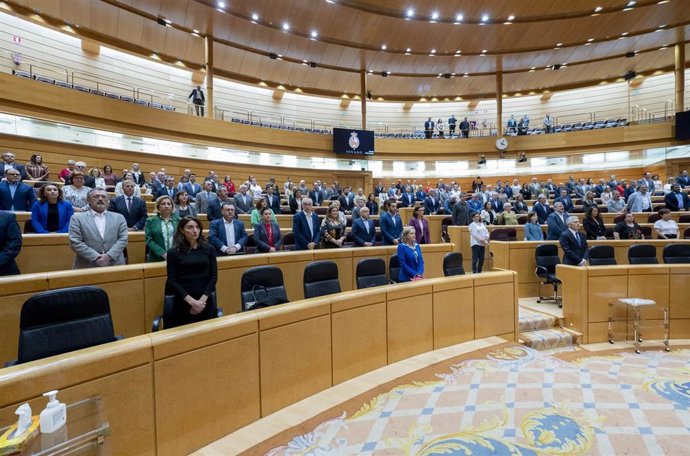 Archivo - Vista de una sesión de control al Gobierno en el Senado, a 25 de octubre de 2022, en Madrid (España). El Senado celebra hoy una sesión de control al Gobierno después del debate que vivieron la semana pasada el jefe del Ejecutivo, Pedro Sánchez