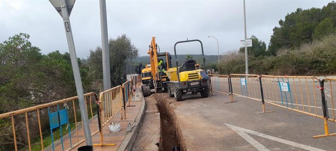 Trabajos de Endesa para mejorar la red de Calvi