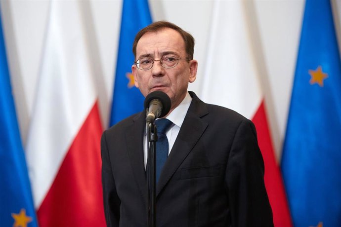Archivo - El ministro del Interior polaco, Mariusz Kaminski