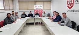 Reunión de UGT y CCOO para abordar la situación del convenio de la Agencia Pública de Puertos andaluces