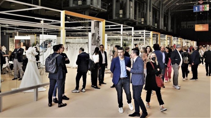 Archivo - Edición 2022 de la Barcelona Bridal Fashion Week 2022.