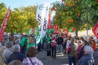 Nuevas protestas de profesionales y usuarios convocada por CCOO, UGT y CSIF por "falta" de avances en atención primaria