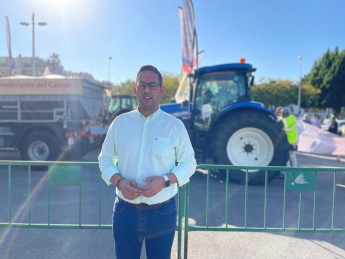 El vicesecretario de Agricultura del PP de Granada, Antonio Mancilla.