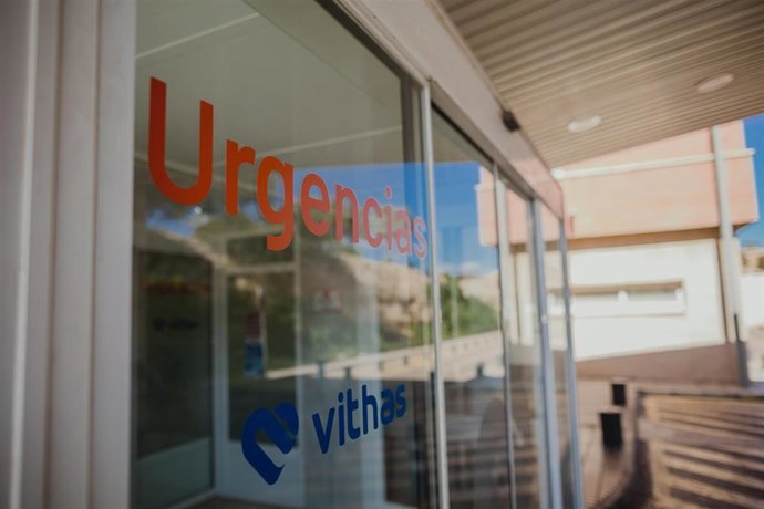 Archivo - Urgencias del Hospital Vithas Almeria