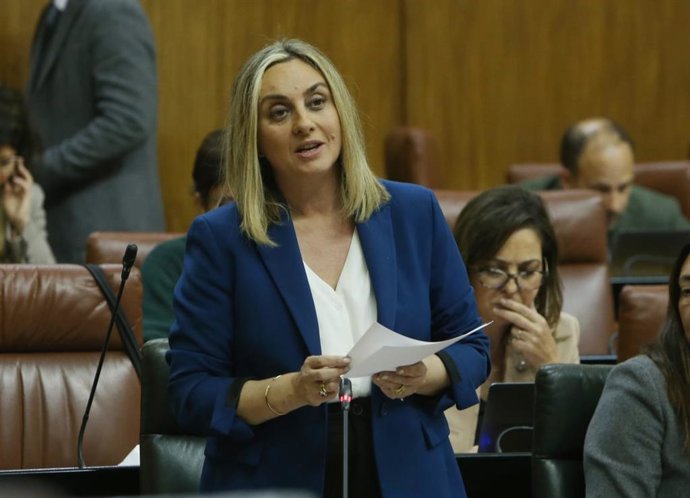 Marifrán Carazo, este jueves en el Parlamento andaluz