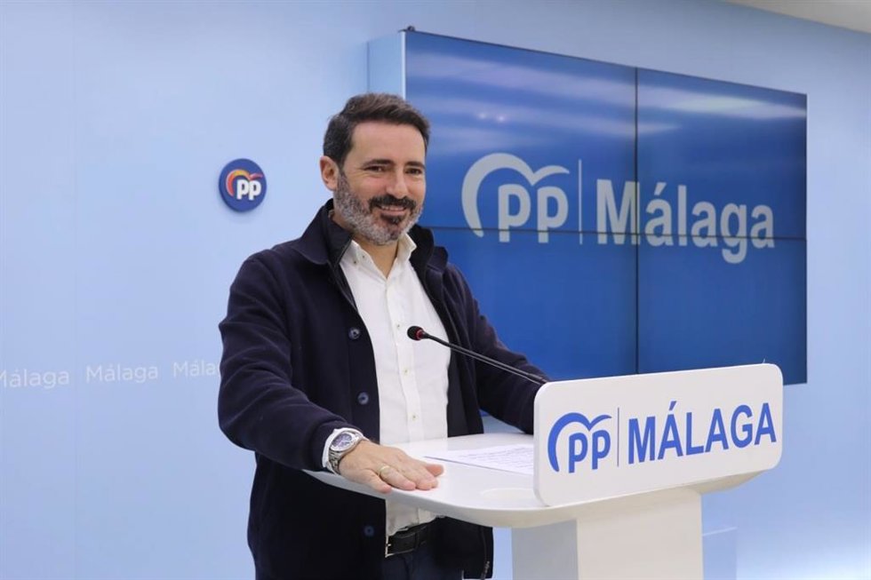 Archivo - El secretario general del PP de Málaga, José Ramón Carmona, en una imagen de archivo