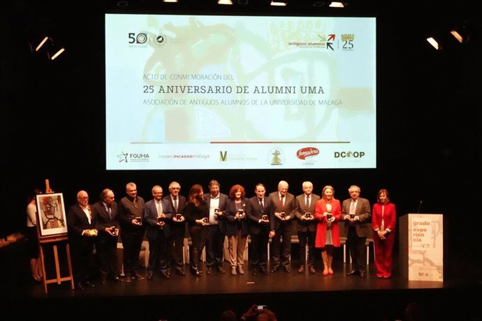 La Asociación de Antiguos Alumnos de la UMA celebra su 25 aniversario