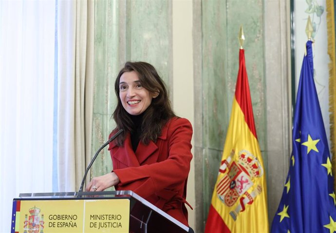 La ministra de Justicia, Pilar Llop,