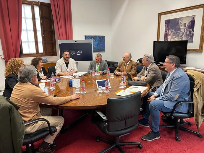 Reunión de CSIF Andalucía con el viceconsejero de Salud y Consumo, Miguel Ángel Guzmán Ruiz