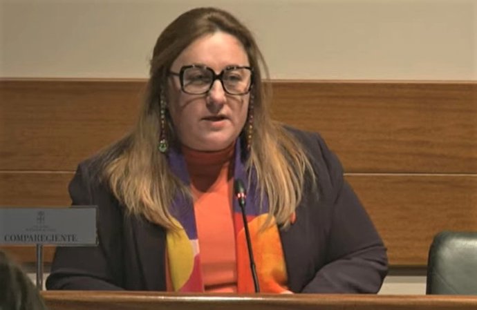 La consejera de Educación, Lydia Espina