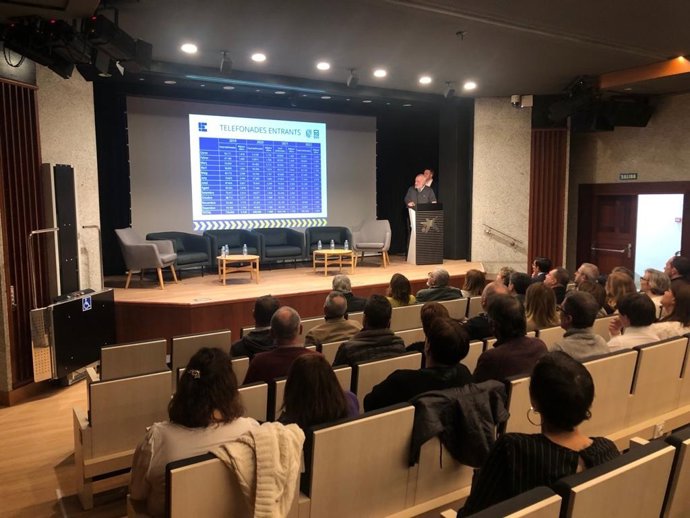 Presentación de la memoria de actividad Emergencias 112 Baleares.