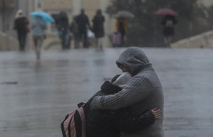 Lluvia en Valncia