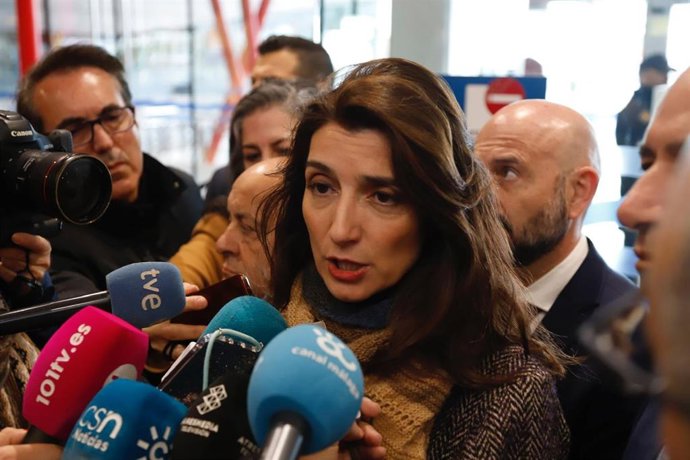 La ministra de Justicia, Pilar Llop, en una acto en Málaga
