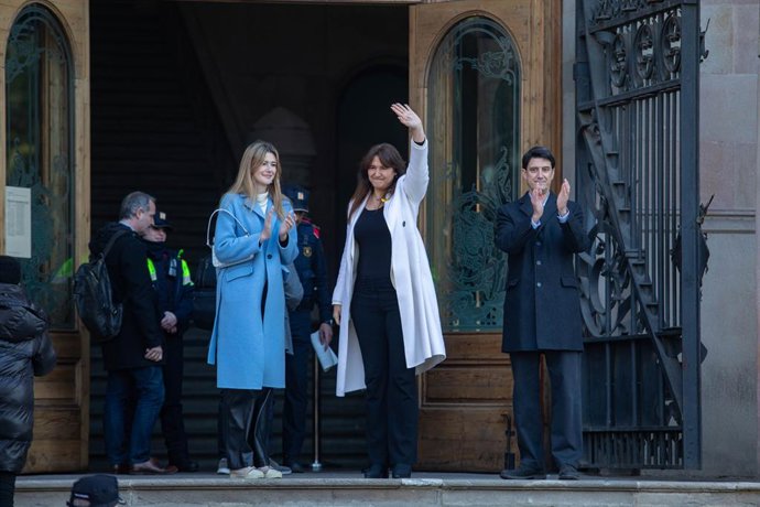 La presidenta de Junts, Laura Borrs