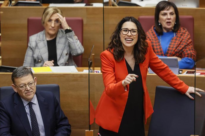 La vicepresidenta, portavoz y consellera de Igualdad y Políticas Inclusivas de la Generalitat valenciana, Aitana Mas.
