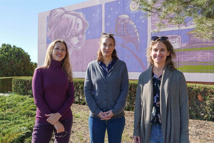 Fabiana Csukasi María Fernanda Lara e Ingrid Mauerer son investigadoras de la Universidad de Málaga del pograma 'Emergia' para la atracción de talento científico impulsaro por la Junta.